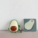 Wholesale Cute Design Cartoon Silicone Cover Skin for Airpod (1 / 2) Charging Case (Avocado)